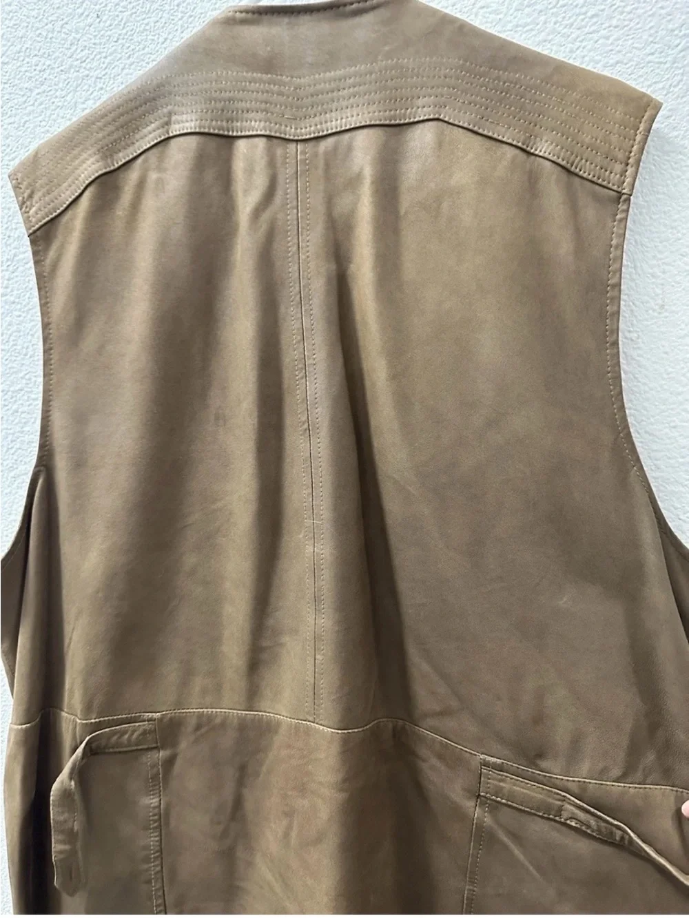 PEARLWOOD Pearl Wood XL Men's Lined Utility Canvas VEST XLarge